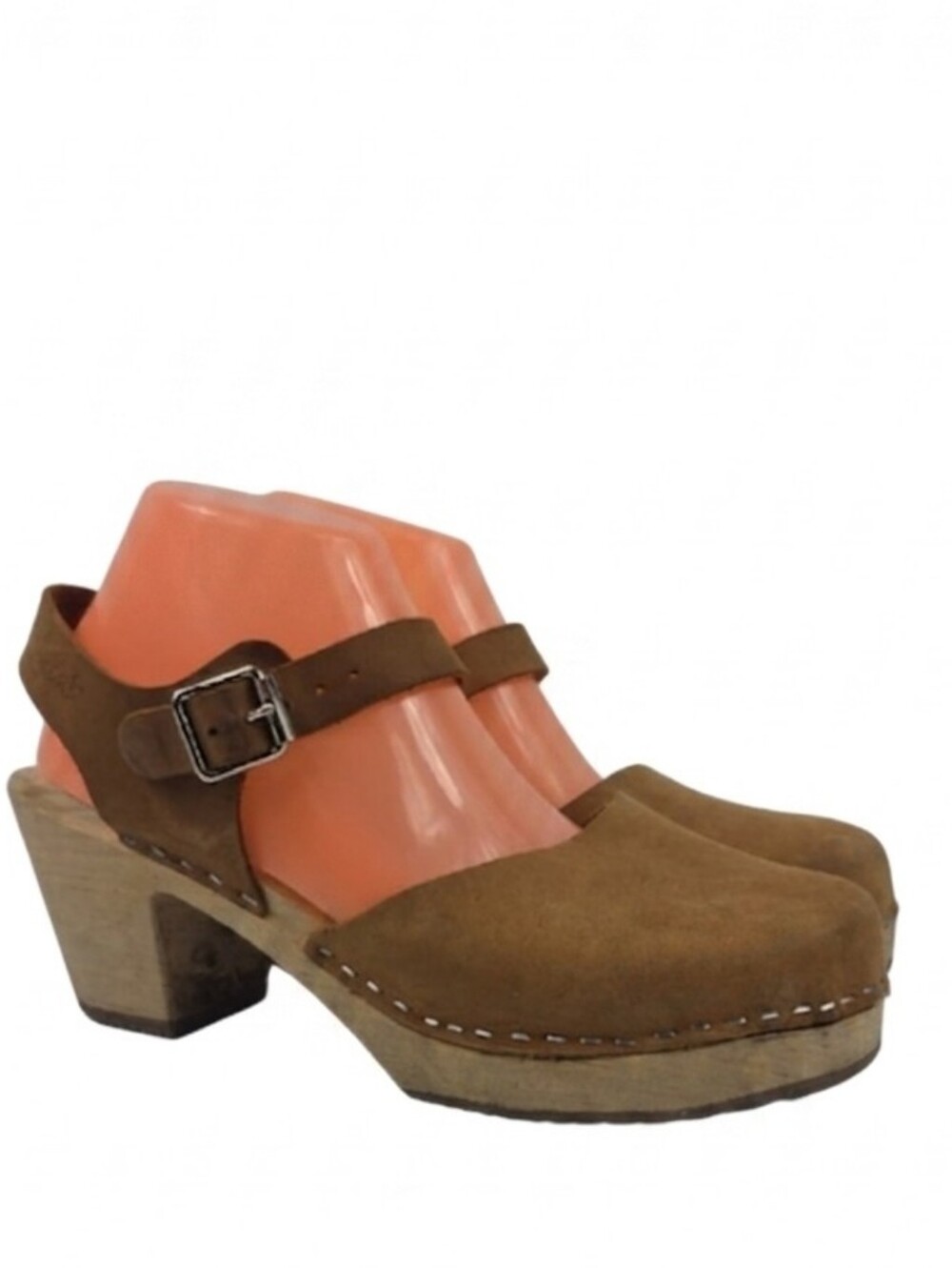 Lotta From Stockholm Swedish Highwood Clog Sandal for Women Size EU 40 - US 9.5